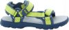 Jack Wolfskin Seven Seas 3 Sandaal Junior Limoengroen/Blauw online kopen