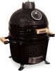 Patton Premium Kamado 15 Table Black Grill Barbecue Ø 34 cm Zwart online kopen