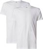 Alan Red Derby Regular Fit T Shirt ronde hals Dubbel pak wit, Effen online kopen