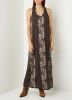 AllSaints Ami maxi jurk met slangenprint online kopen