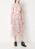 AllSaints Zelma 2 in 1 jurk met bloemenprint en bolero van wol online kopen