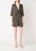 BA&SH Erika mini jurk van satijn met geknoopt detail online kopen
