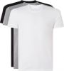 Hugo Boss Triple Pack of Regular Fit Cotton T shirts Black Assorted , Zwart, Heren online kopen