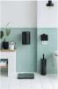 Brabantia toiletrolhouder met klep Profile mat zwart online kopen