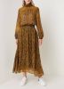 Fifth House Raffa maxi jurk met col en bladprint online kopen