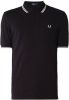 Fred Perry M3600 slim fit polo van piqué katoen met getipte details online kopen