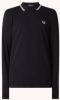 Fred Perry M3600 slim fit polo van piqué katoen met getipte details online kopen