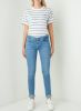 Levi's 711 mid waist skinny fit jeans met medium wassing online kopen