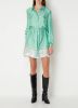 Liu Jo Mini jurk van satijn met steekzakken en strikceintuur online kopen