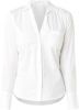 MANGO Stretchi blouse met V-hals en borstzak online kopen