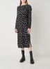 NEO NOIR Vogue midi jurk met bloemenprint en structuur online kopen