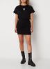 Nikkie Logo Sweat Dress With Short Sleeves , Zwart, Dames online kopen
