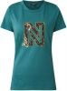NIKKIE T-shirt met printopdruk groen online kopen