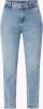 Opus Lanea mid waist tapered fit jeans met lichte wassing online kopen