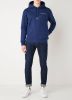 Scotch & Soda Donkerblauwe Sweater Hooded Sweatshirt In Organic C online kopen