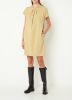 Vanilia Mini jurk met plooidetail en steekzakken online kopen