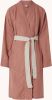 Yumeko kimono badjas gewassen linnen clay rose online kopen