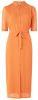 Another-Label semi-transparante blousejurk Sorbonne met ceintuur oranje online kopen