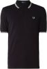 Fred Perry M3600 slim fit polo van piqué katoen met getipte details online kopen