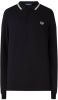Fred Perry M3600 slim fit polo van piqué katoen met getipte details online kopen