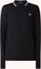 Fred Perry M3600 slim fit polo van piqué katoen met getipte details online kopen