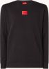 Hugo Boss Square Logo Sweatshirt , Zwart, Heren online kopen