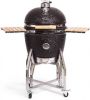 Yakiniku Keramische kamado barbecue met onderstel en zijtafel 56 cm online kopen