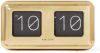 Karlsson Tafelklokken Table clock Bold Flip Goudkleurig online kopen
