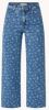 Mango Carmen high waist wide leg cropped jeans met bloemenprint online kopen