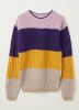Scotch & Soda Grofgebreide sweater met colour blocking online kopen