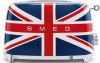 Smeg 50's Style Union Jack broodrooster 2 slots online kopen