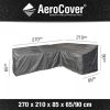 Platinum AeroCover | Loungesethoes 270 x 210 x 85 x 65(h)cm | L vorm Rechts online kopen