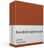 Beddinghouse Jersey Hoeslaken 100% Gebreide Jersey Katoen Lits jumeaux(180x200/220 Cm) Terra online kopen