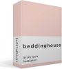 Beddinghouse Jersey Lycra Hoeslaken 95% Gebreide Katoen 5% Lycra 1 persoons(70/80x200/220 Cm) Light Pink online kopen