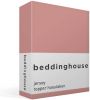 Beddinghouse Jersey Topper Hoeslaken 100% Gebreide Jersey Katoen Lits jumeaux(160x200/220 Cm) Pink online kopen
