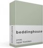 Beddinghouse Jersey Topper Hoeslaken 100% Gebreide Jersey Katoen Lits jumeaux(180x200/220 Cm) Green online kopen
