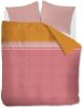 Beddinghouse Mirte Dekbedovertrek 2 persoons(200x200/220 Cm + 2 Slopen) Katoen Pink online kopen