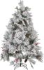 Beliani Masala Kerstboom wit synthetisch Materiaal, Pvc online kopen