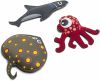 BS Toys Opduikdieren Haai Rog Octopus 3 stuks online kopen