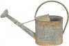 Clayre & Eef Decoratie Gieter 50x16x33 Cm Grijs Groen Metaal Plantengieter Tuingieter Grijs Plantengieter Tuingieter online kopen