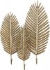 Dijk Natural Collections Metalen kapstok bladeren Goud 35.5x49x10.5 online kopen