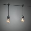 KONSTSMIDE Led lichtsnoer Kerstversiering buiten Led Biertuinverlichting lichtgordijn, 10 heldere lampen/80 amberkleurige dioden(1 stuk ) online kopen