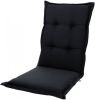 Kopu ® Prisma Black Comfortabel Tuinkussen met Hoge Rug Zwart online kopen
