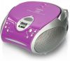 Lenco Draagbare Stereo Fm Radio Met Cd speler Scd 24 Purple Paars online kopen