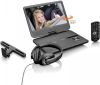 Lenco Portable 10 Dvd speler Met Usb hoofdtelefoon ophangbeugel Dvp 1010bk Zwart online kopen