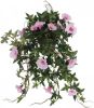 Mica Decorations Groene Petunia Lichtroze Bloemen Kunstplanten 50 Cm Kunstplanten online kopen