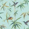 Noordwand Behang Kolibri and Bamboo turquoise online kopen