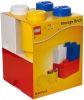 LEGO Opbergbox Brick, Set van 4, Multi online kopen