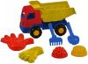 Polesie Toys Polesie Strandset Met Kiepwagen 7 delig Blauw/geel/rood online kopen