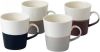 Royal Doulton Coffee Studio Mok Set Groot 560ml Grijs 4delig online kopen